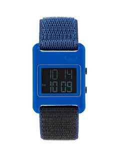 Цифровые часы в стиле ретро-поп adidas, черный