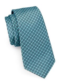 Жаккардовый шелковый галстук Giorgio Armani