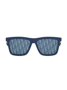 Солнцезащитные очки Dior B27 S1I 56MM из зеркального ацетата Dior, синий