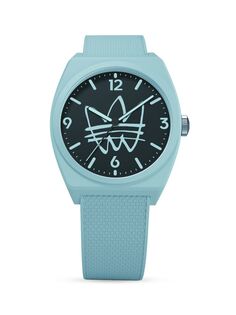 Часы из смолы с логотипом adidas, синий