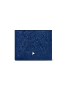 Кожаный бумажник в два сложения Sartorial Montblanc, синий
