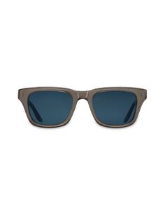 Квадратные солнцезащитные очки Thunderball 51 мм Barton Perreira, коричневый