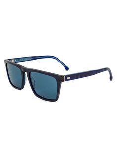 Квадратные солнцезащитные очки Edison 55 мм Paul Smith, синий