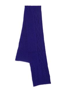Вязаный шарф с добавлением шерсти Saks Fifth Avenue