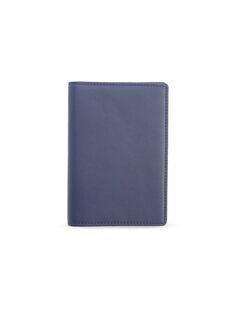 Кошелек для паспорта с блокировкой RFID ROYCE New York, синий
