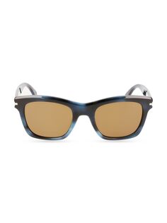 Прямоугольные солнцезащитные очки JL 53 мм Lanvin, синий