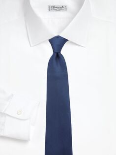 Классический шелковый галстук Charvet, синий