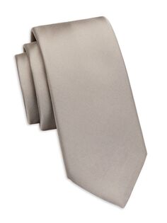Шелковый атласный галстук Saks Fifth Avenue