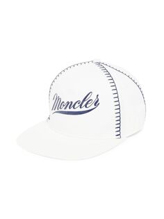 Бейсболка с логотипом Moncler, белый