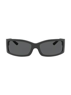 Прямоугольные солнцезащитные очки из пропионата 61 мм DOLCE&amp;GABBANA, серый