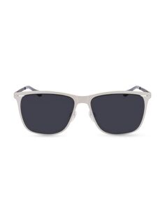 Квадратные солнцезащитные очки Arrow 55 мм Shinola, серебряный