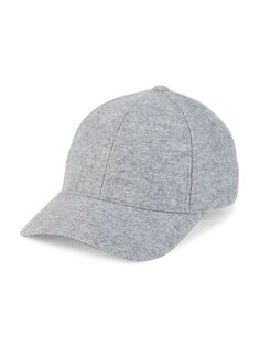 Шерстяная бейсболка Varsity Headwear, серый