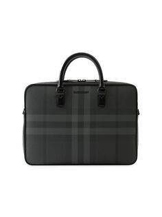 Тонкий портфель Ainsworth Burberry, угольный