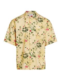 Рубашка с цветочным принтом Camp John Elliott
