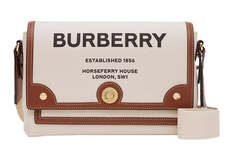 Сумка Burberry Wmns Horseferry через плечо с принтом, бежевый/коричневый