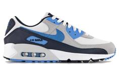 Кроссовки мужские Nike Air Max 90, серый / голубой