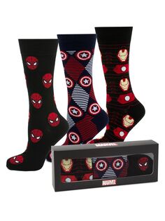3 пары носков Favorite Avengers Cufflinks, Inc., разноцветный