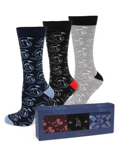 3 пары носков Дональд Дак Cufflinks, Inc., разноцветный