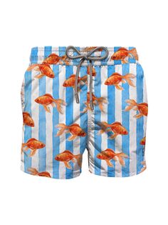 Купальные шорты с принтом Gustavia Goldfish MC2 Saint Barth, разноцветный