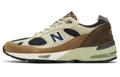 Кроссовки New Balance 991 Made In England, бежевый / коричневый