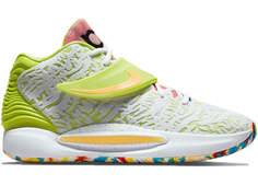 Кроссовки Nike KD 14, зеленый / белый