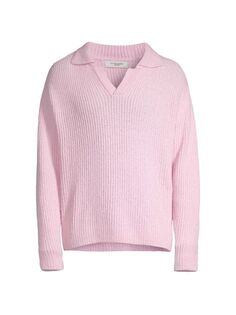 Рубашка из махрового хлопка Le17Septmbre, розовый