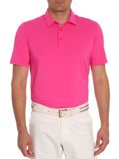 Трикотажная рубашка-поло Axelsen Robert Graham, розовый
