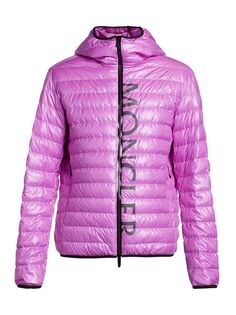 Легкая пуховая куртка Moncler, розовый