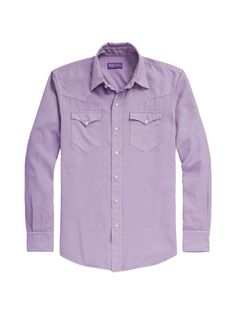 Западная рубашка на пуговицах Ralph Lauren Purple Label