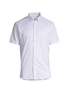 Рубашка Halyard Luster с цветочным принтом и пуговицами спереди Mizzen+Main