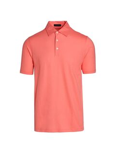 Рубашка поло Core Solid Saks Fifth Avenue, розовый
