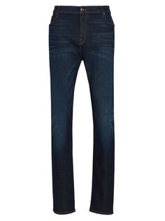 Эластичные джинсы скинни L&apos;Homme с эффектом потертости Frame