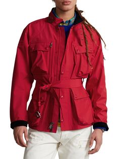Куртка RLX Kline с поясом RLX Ralph Lauren, красный