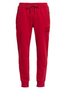 Спортивные брюки Jogger с кулиской DOLCE&amp;GABBANA, красный