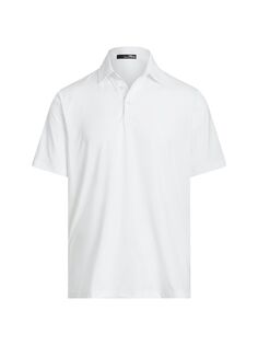 плетеная рубашка поло Polo Ralph Lauren, белый