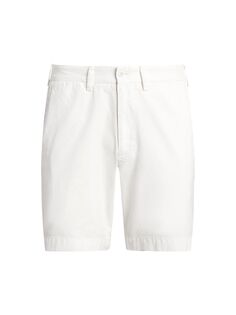 Хлопковые шорты чинос Polo Ralph Lauren, белый