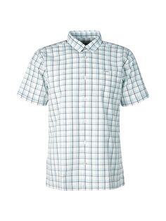 Летняя рубашка Margrave с короткими рукавами Barbour, белый