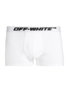 Боксеры с логотипом Off-White, белый