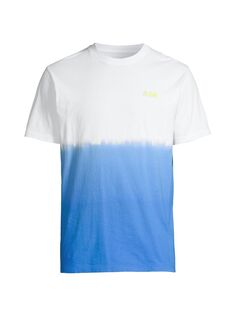 Хлопковая футболка с градиентом Portofino MC2 Saint Barth, белый