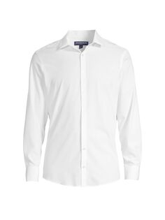 Классическая рубашка Leeward с длинными рукавами Mizzen+Main, белый