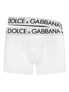 Трусы-боксеры с двумя ремешками DOLCE&amp;GABBANA, белый