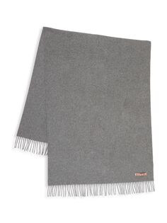 Шерстяной шарф с бахромой Main Canada Acne Studios, серый