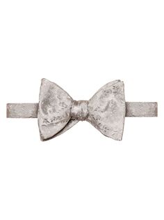 Жаккардовый галстук-бабочка Eton, серый