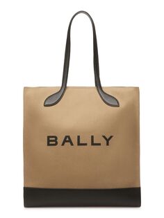 Сумка-тоут с логотипом Bar Keep On Bally, песочный