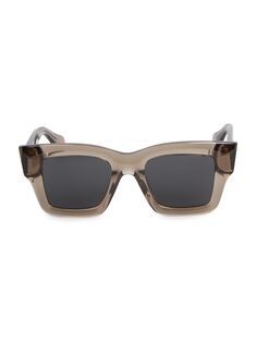 Квадратные солнцезащитные очки Baci 50 мм Jacquemus, коричневый