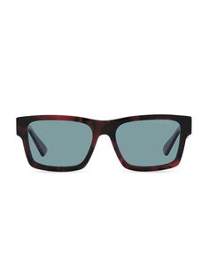 Квадратные солнцезащитные очки 49 мм Prada, фиолетовый