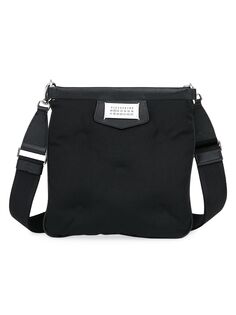Спортивная сумка Glam Slam с плоским карманом Maison Margiela, черный