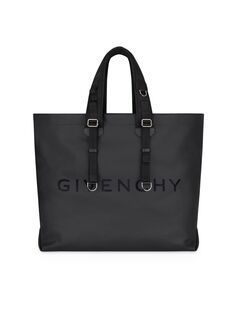 Большая сумка-тоут G-Shopper из парусины с покрытием Givenchy, черный