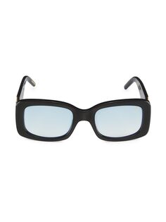 Прямоугольные солнцезащитные очки Godfather 59 мм Vintage Frames Company, черный