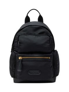 Рюкзак на молнии с логотипом Tom Ford, черный